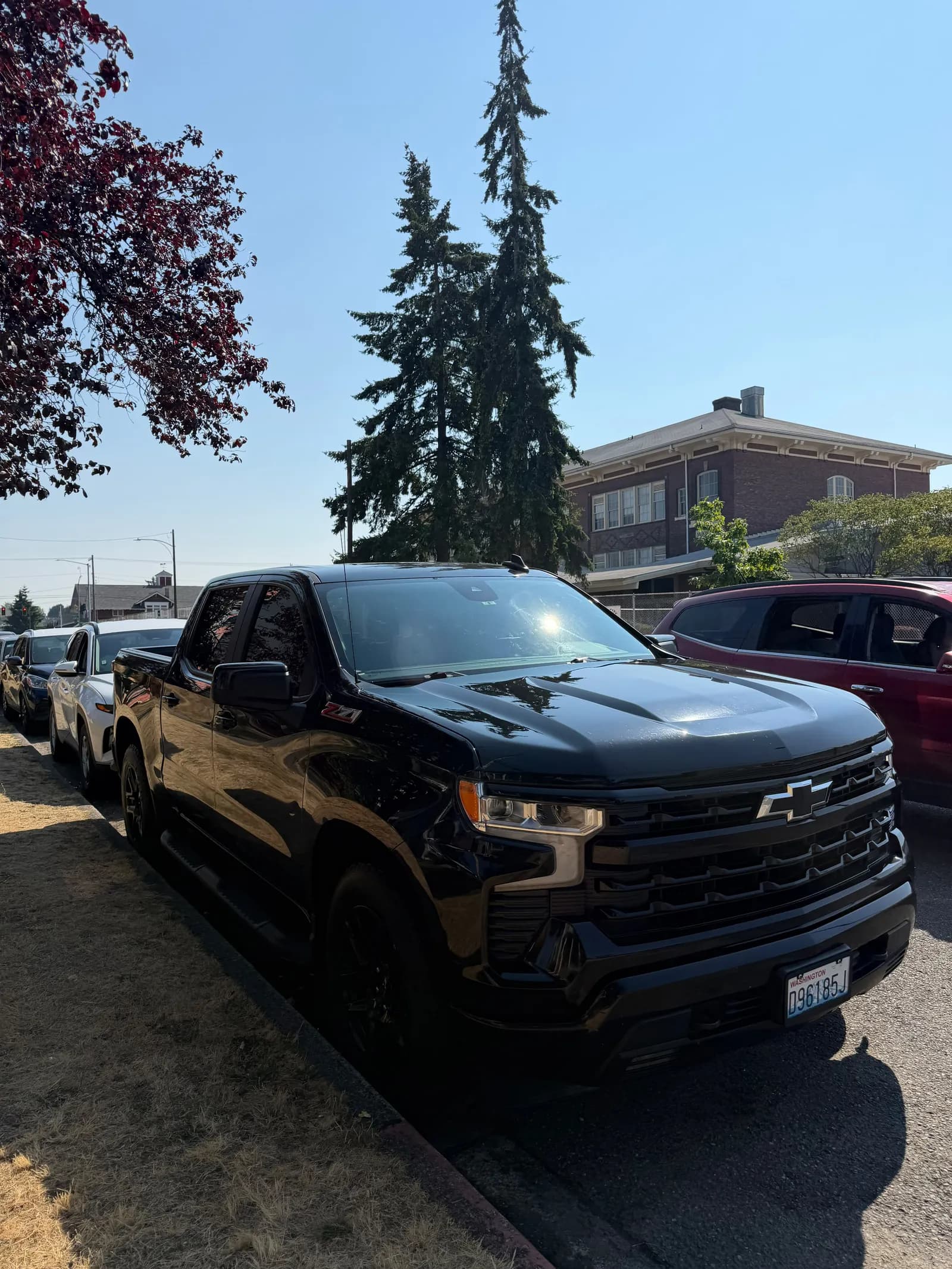 Exterior Detail on a Chevrolet Silverado — mobile car detailing in Seattle by Lis's Car Detailing