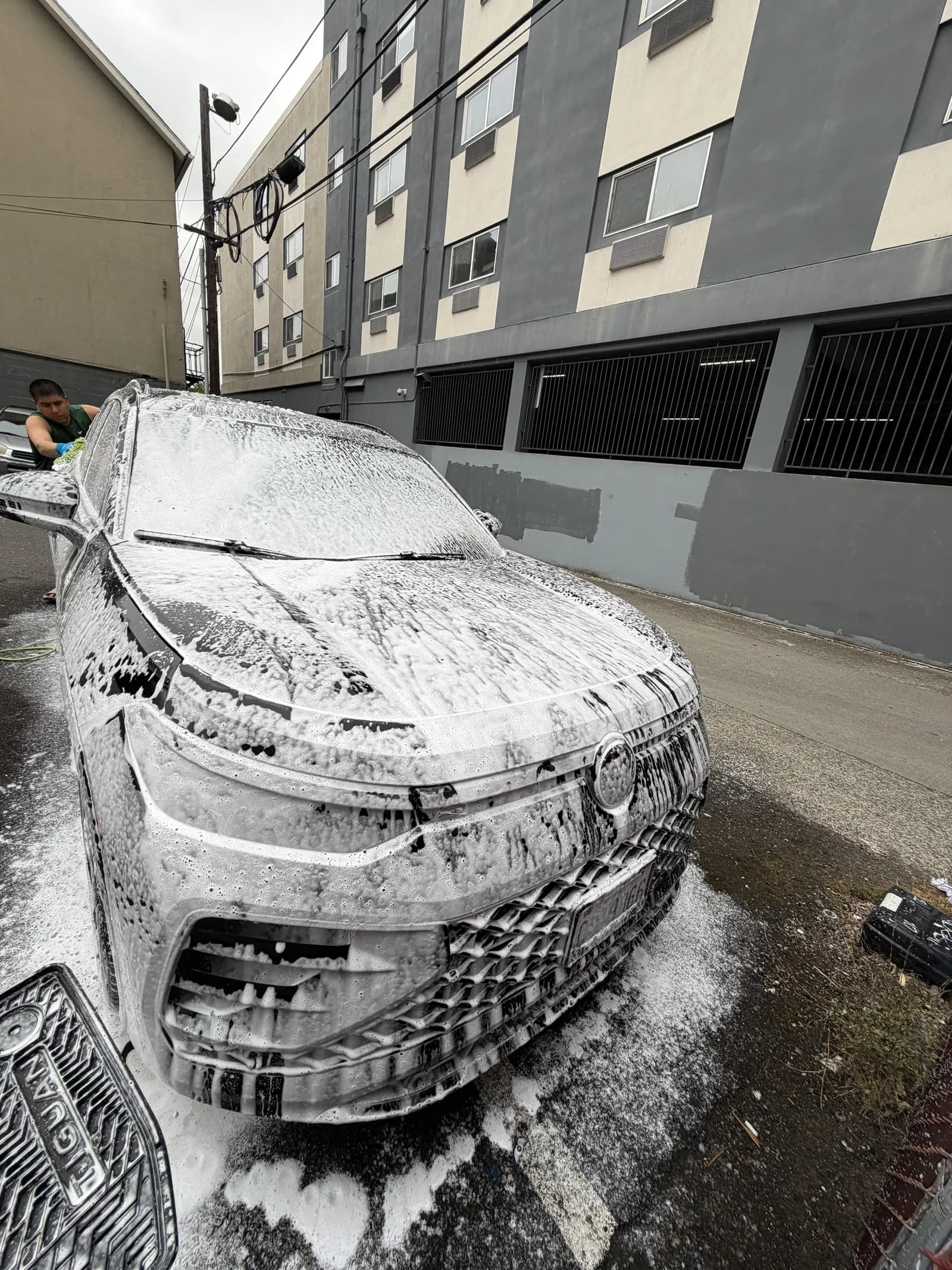 Exterior Detail on a Volkswagen Tiguan — mobile car detailing in Seattle by Lis's Car Detailing